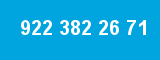 922 382 26 71 922 382 26 71